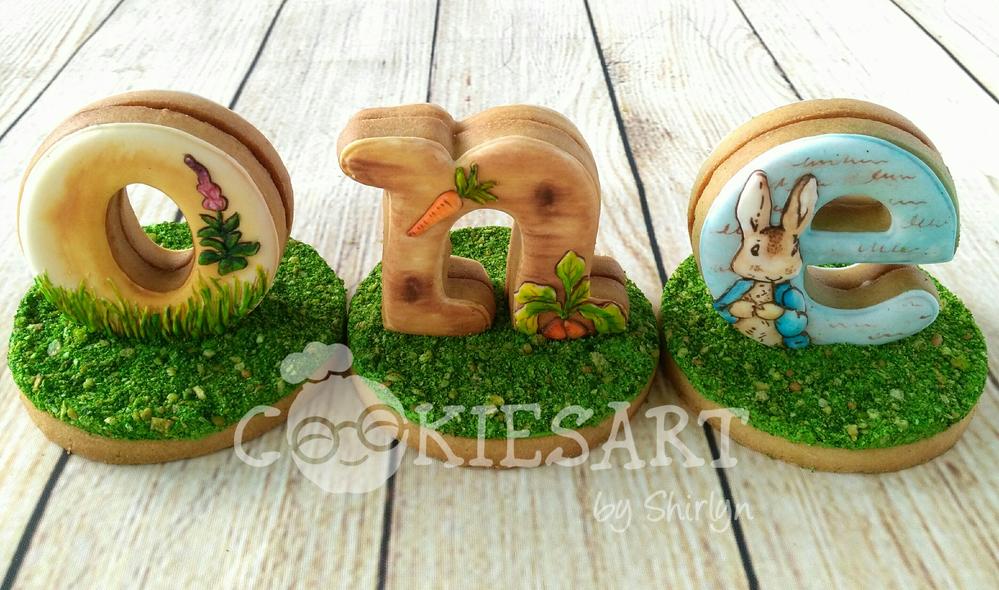 Beatrix Potter 3-D Cookies