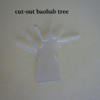 cut-out baobab tree