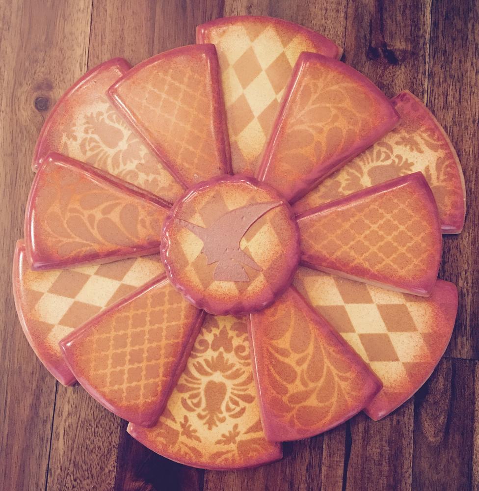 Vintage Halloween Platter
