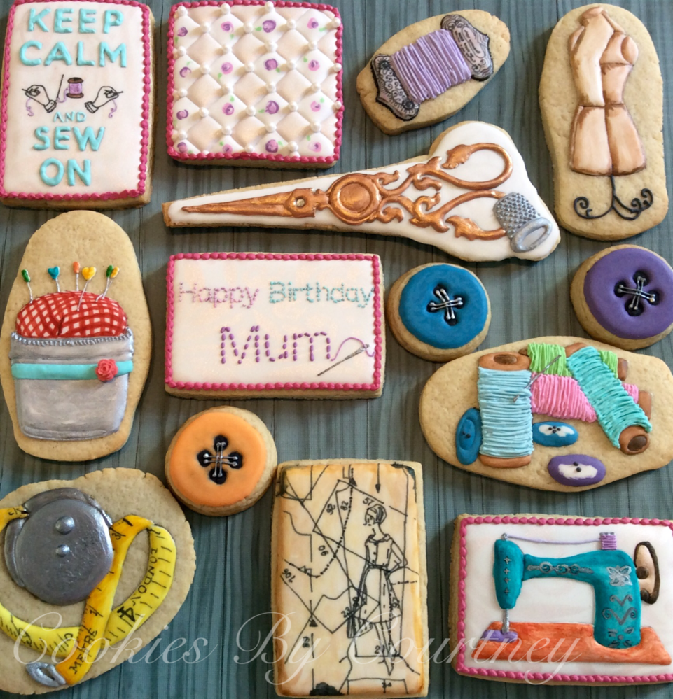 Sewing Cookies For Mum
