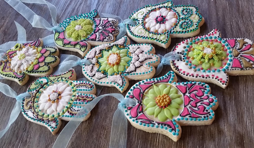 Hamsa Cookies