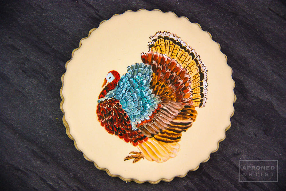 Painted turkey