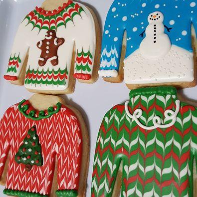 "Ugly" Christmas Sweaters by Sweethart Baking Experiment
