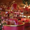 This is the Madonna Inn Steak House San Luis Obispo Ca.: This is where My Niece wil be having her 10th birthday , she has had them here since she was one year old , so I thought my Paris theme cookie bouquet would be a perfect fit one the table