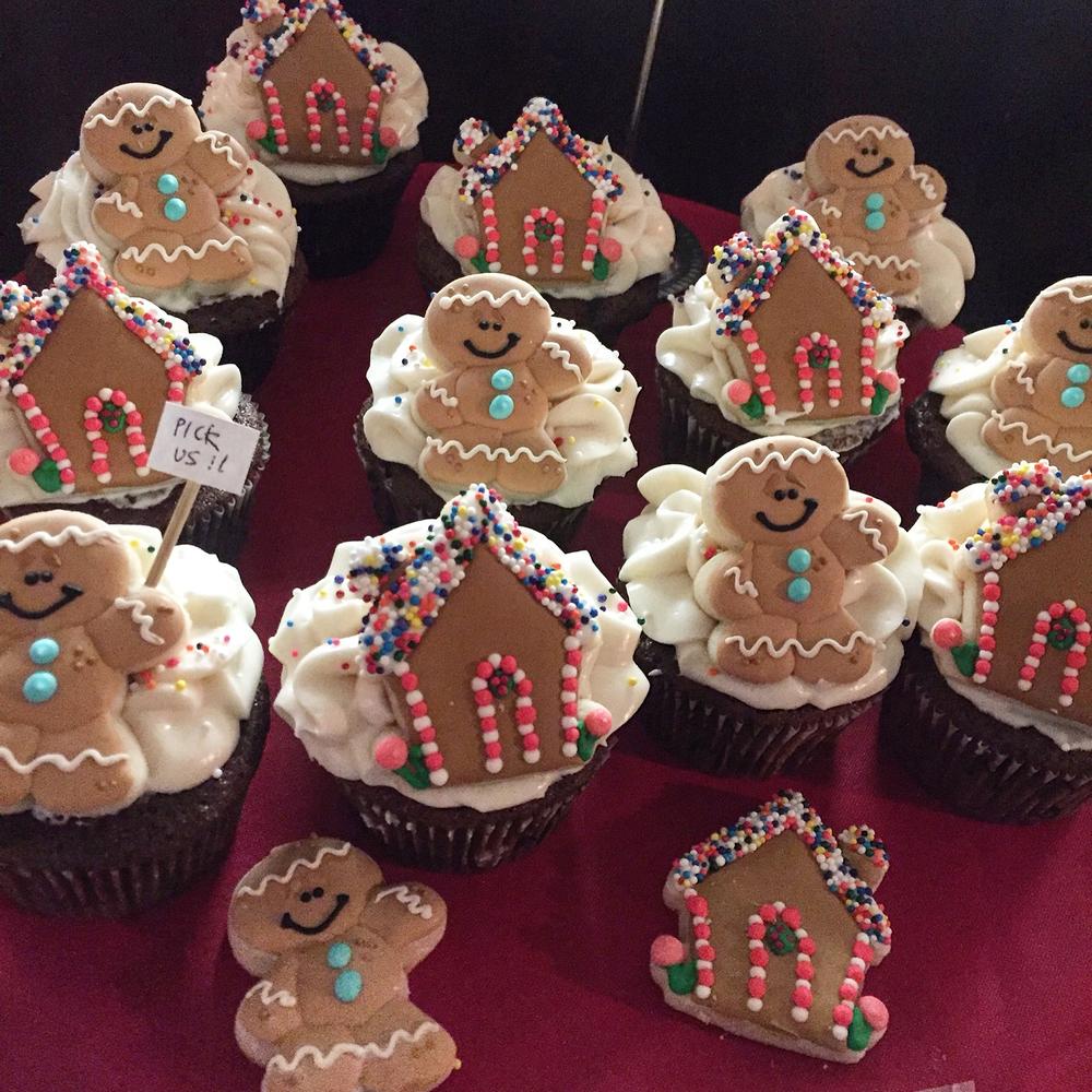 Cupcakes with Gingerbread