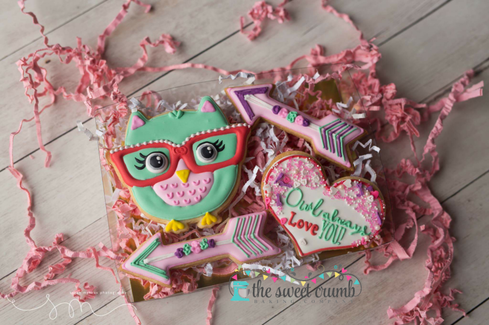 The Sweet Crumb Valentines Owl
