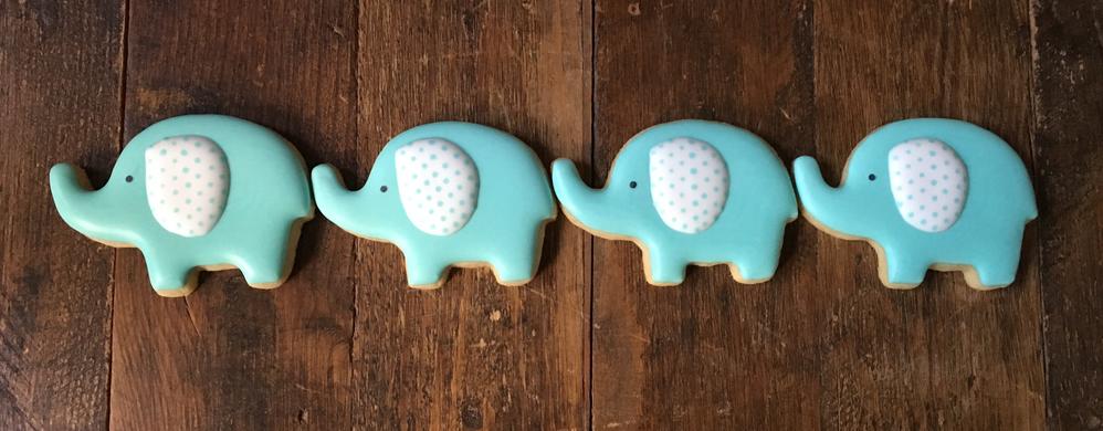 Elephant cookies