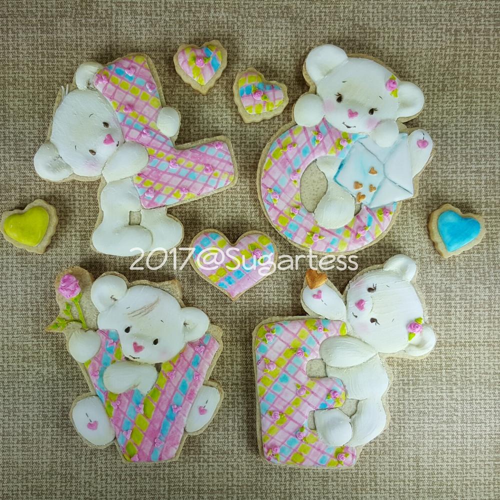 Sugartess - Love Bears Cookie Set