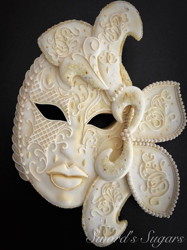 Carnival Mask Cookie