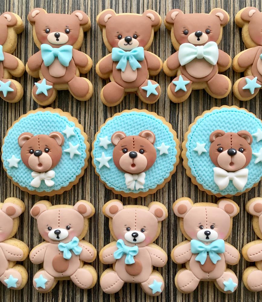 Little Bear Cookies Close-up