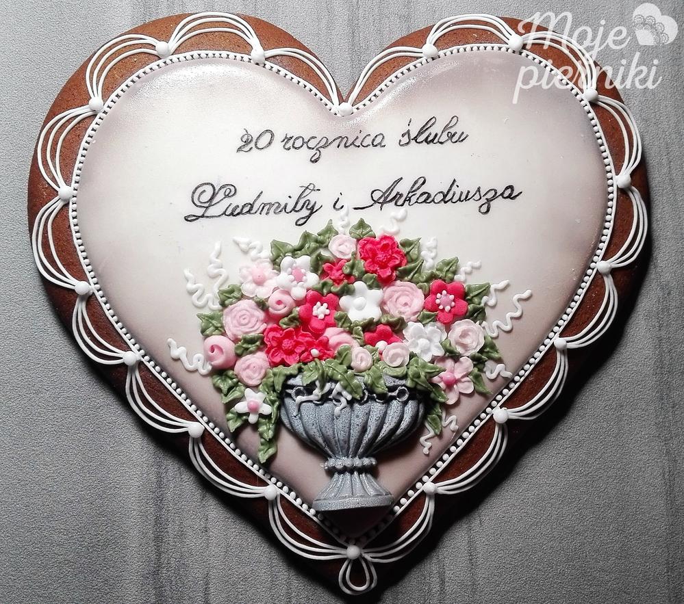 Heart with Flowers  - Wedding Anniversary