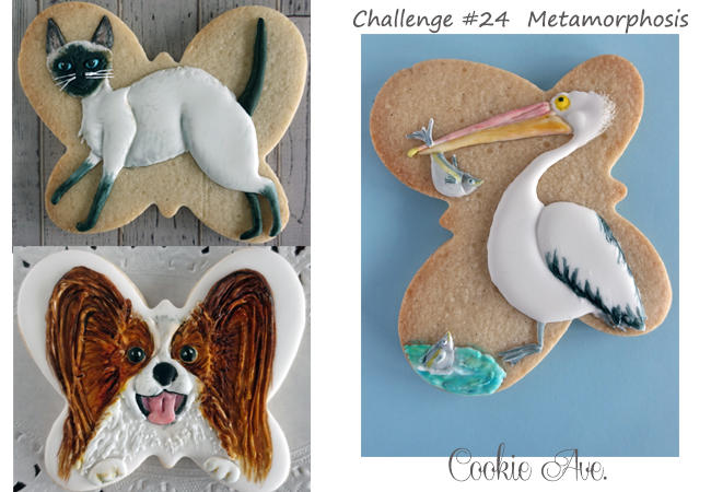 Animals with Butterfly-Shaped Cookie