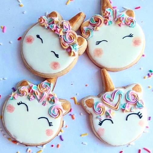 Vanilla Unicorn Cookies