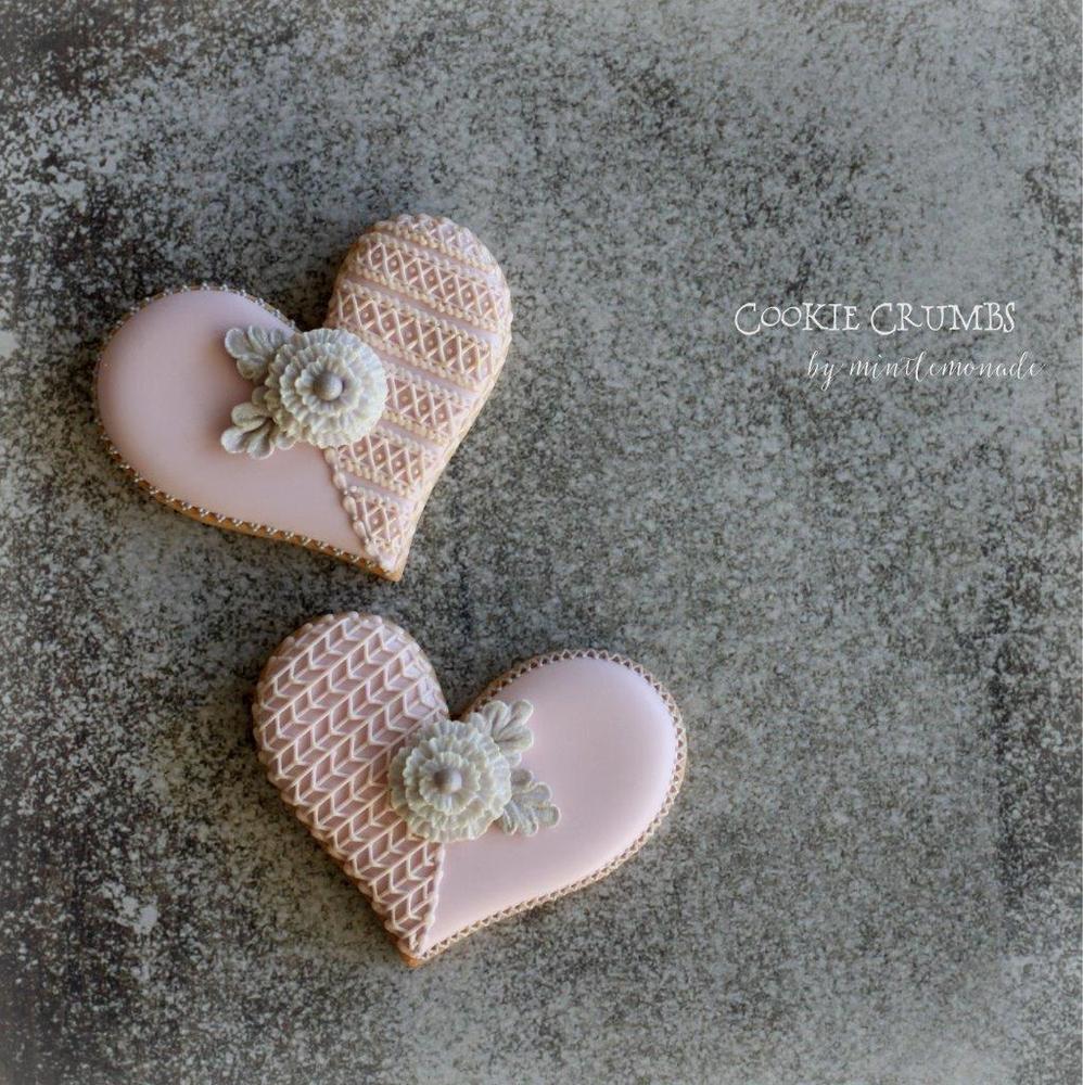 Heart Crochet Cookies