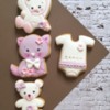 Baby girl cookies: Silviya