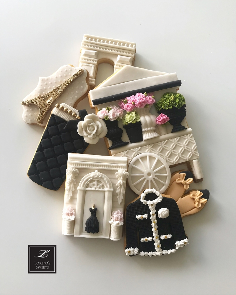 Couture Cookies by Lorena Rodriguez