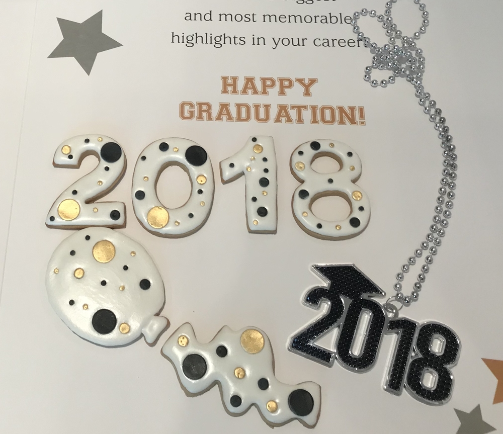 2018 Graduation Cookies