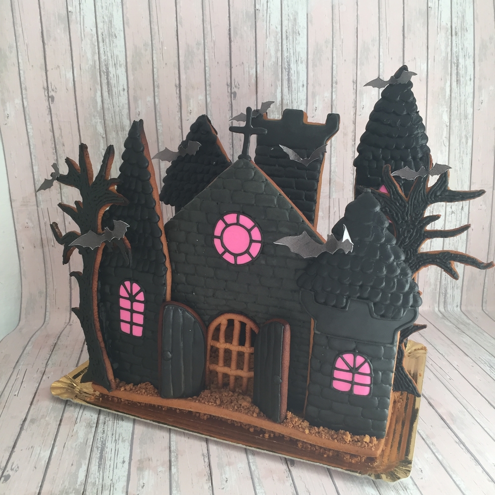 Gingerbread gothic castle