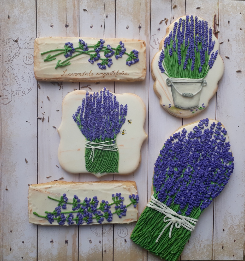 Spring Lavender Cookies