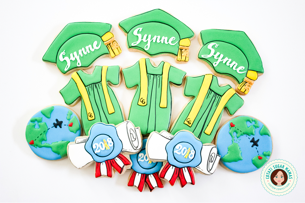 Graduation Cookies - Exchange student