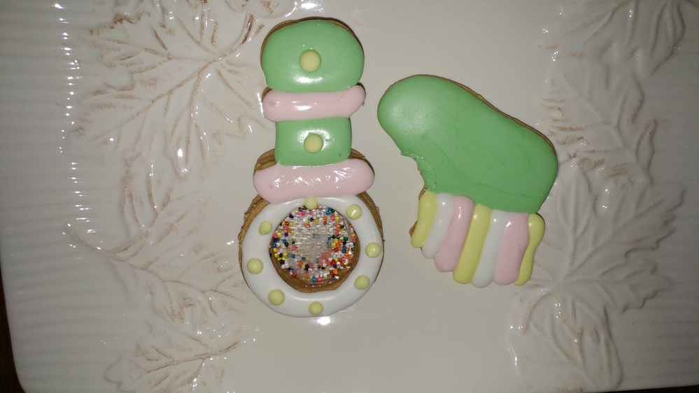Baby Rattle and Bootie - Nikki Carriere