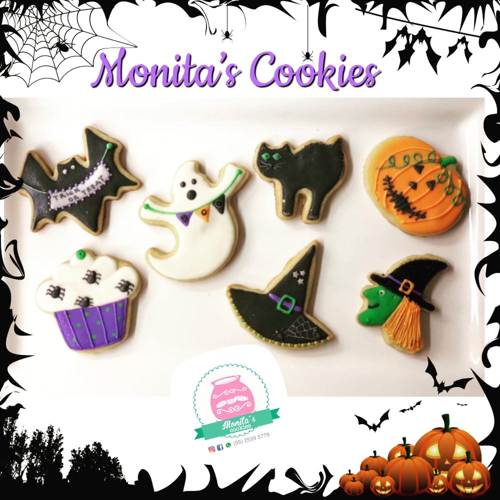 Monita’s cookies haloween cookies