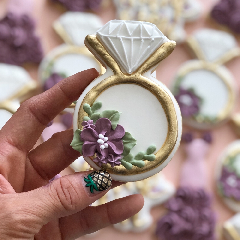 Engagement Ring Cookie