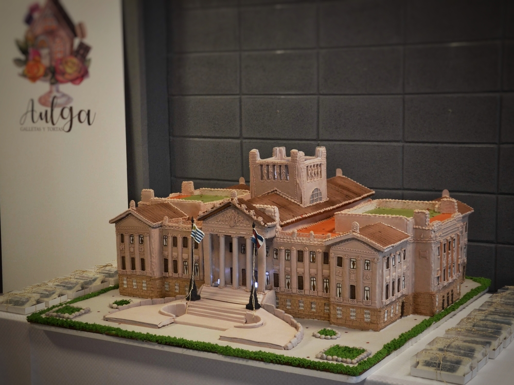 The Legislative Palace of Montevideo in Gingerbread