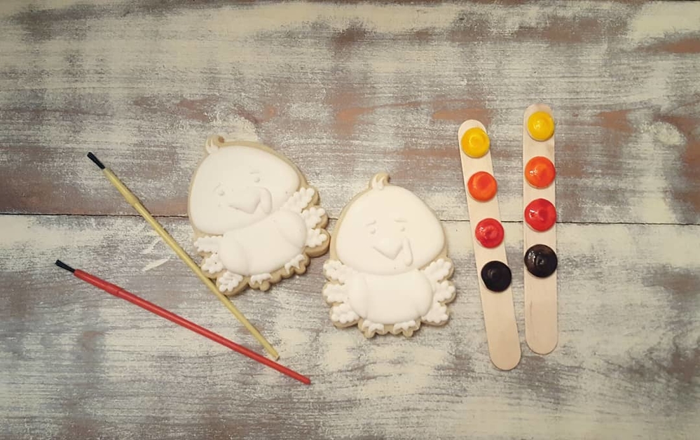 Paint-Your-Own Turkey Cookies