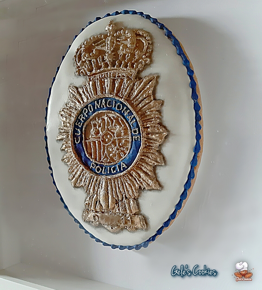Spanish Police Badge