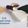 3-D royal icing structure