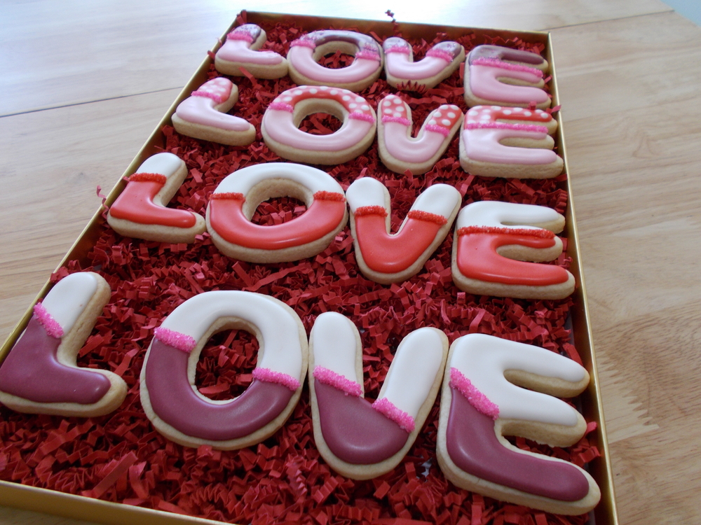 Simple Love Cookies