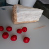 Making the cherries with modeling paste.