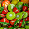 fresh fruits 5: icingsugarkeks