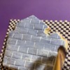 First layer: Giving some rough touches to the bricks