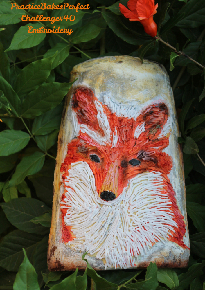 Fox on the Roof Tile