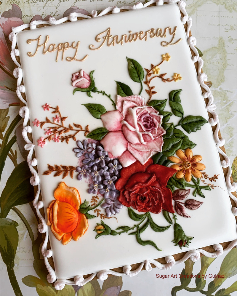 Anniversary Cookie for a Friend