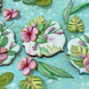 Summer Botanical Series: Hibiscus Cookie by Julia M Usher