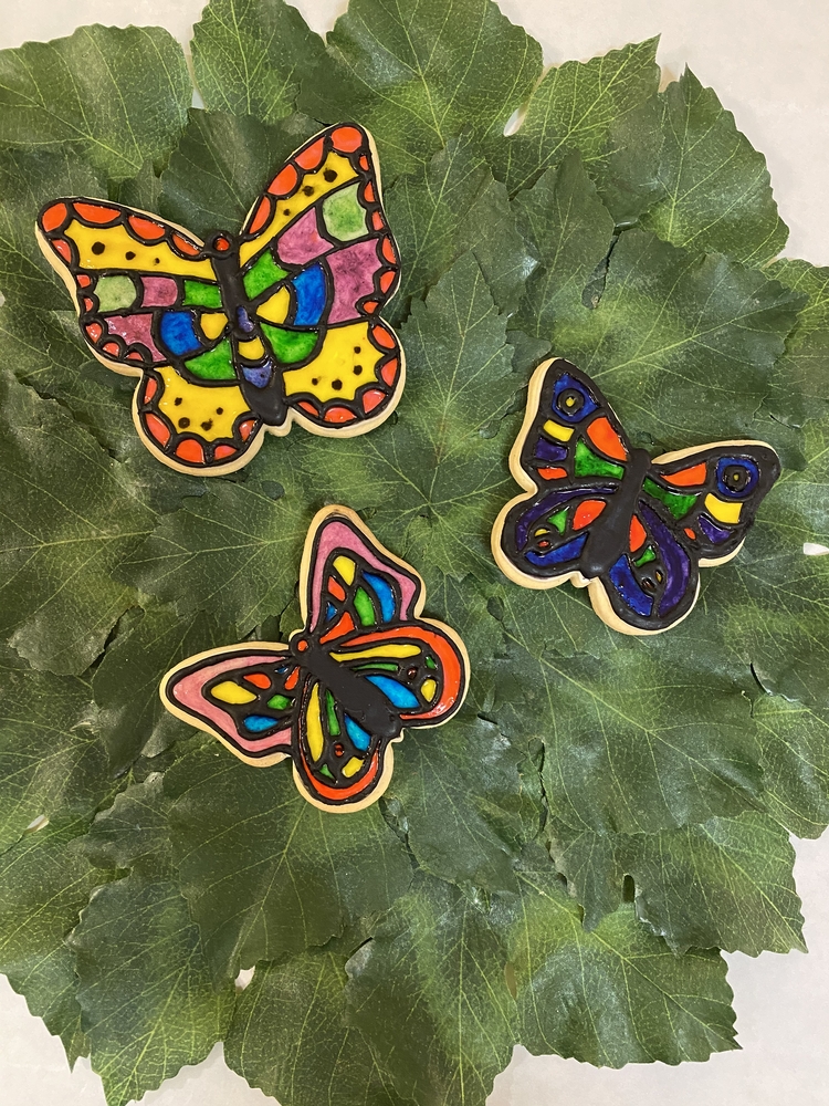 Stained Glass Butterflies