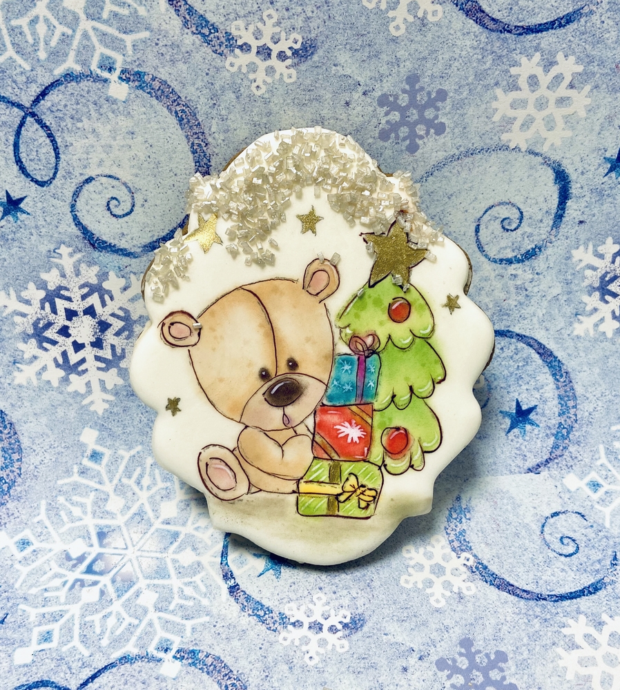 Teddy Bear in Christmas