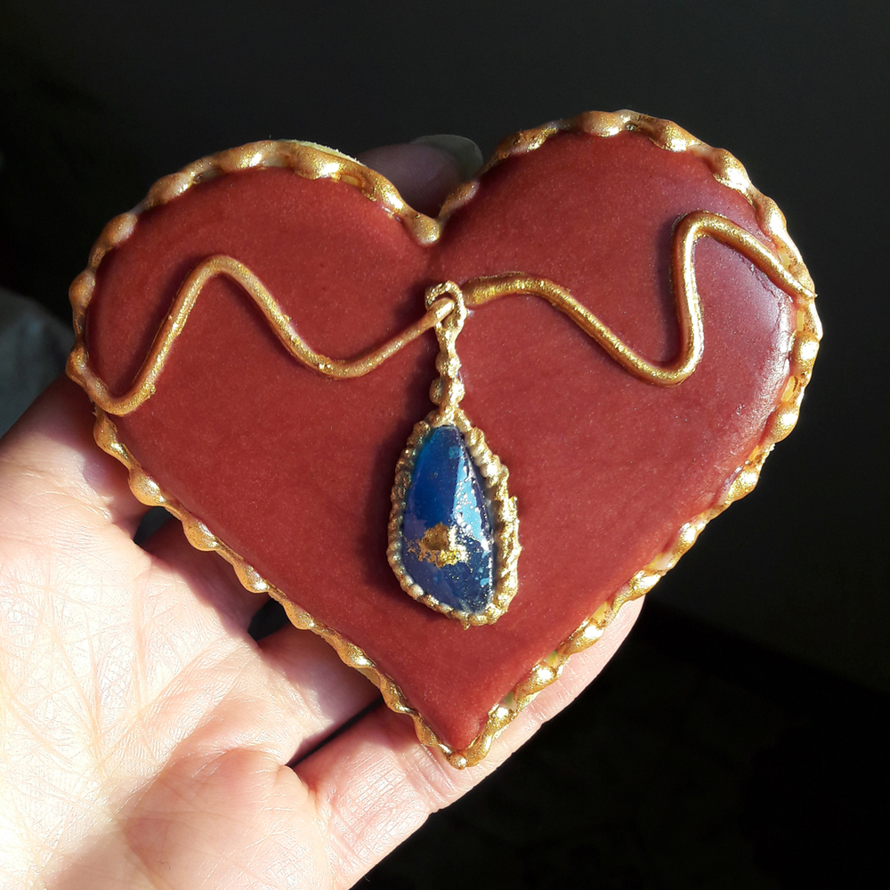 Necklace Heart Cookie #1