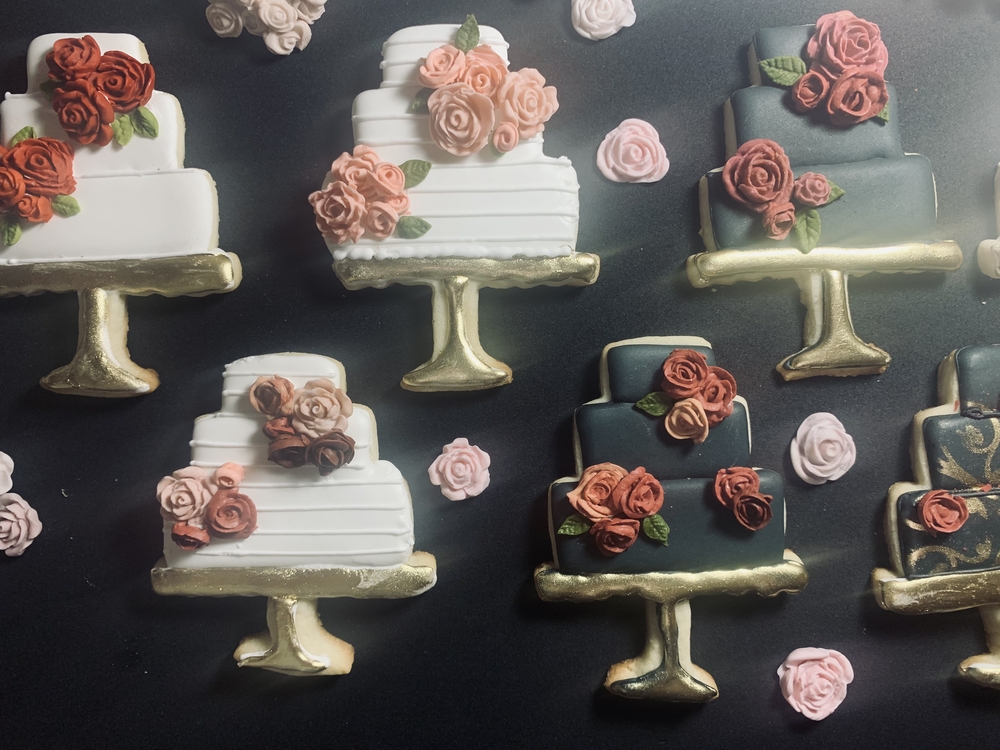 Wedding Floral Cakes - View #2
