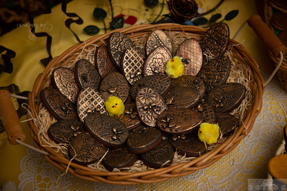 Wrought Iron Easter Eggs
