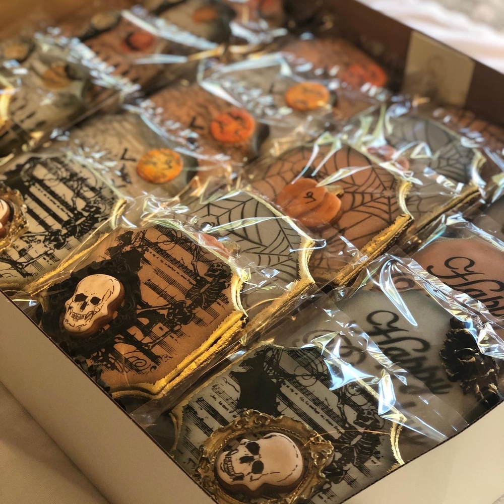 Packaged Halloween Cookies