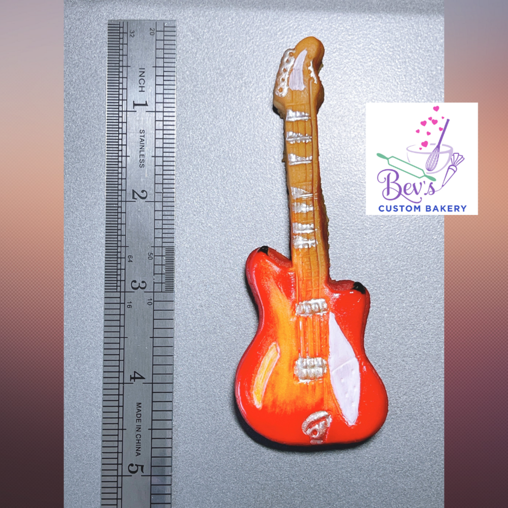 330 Fireglo Guitar with Ruler