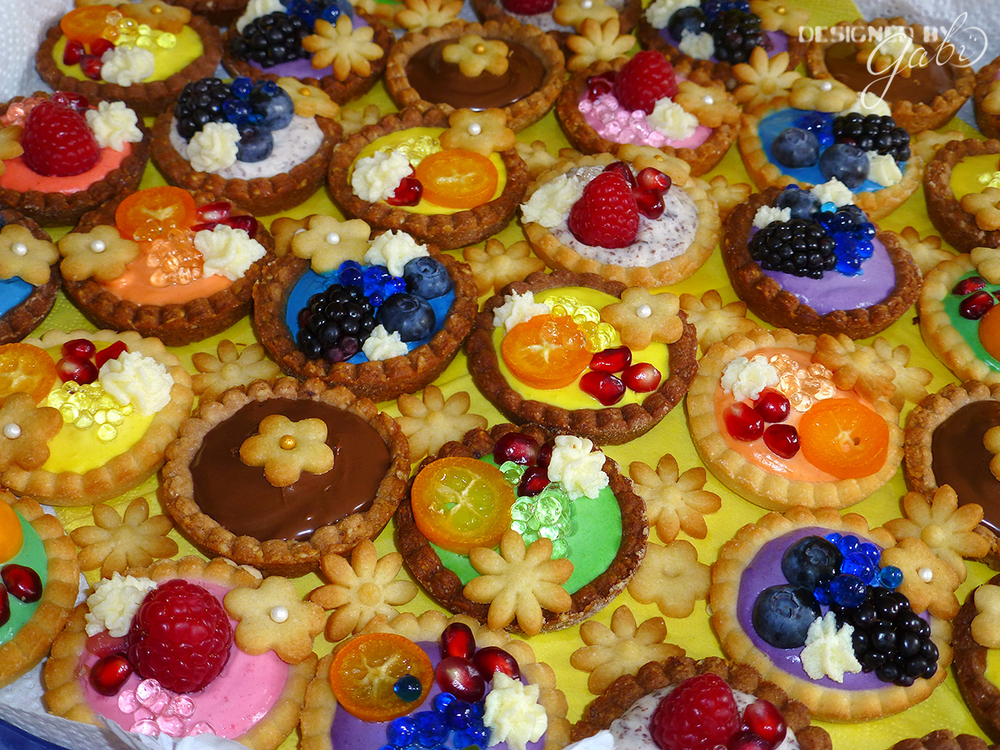 Colorful Easter Cookie Tartlets