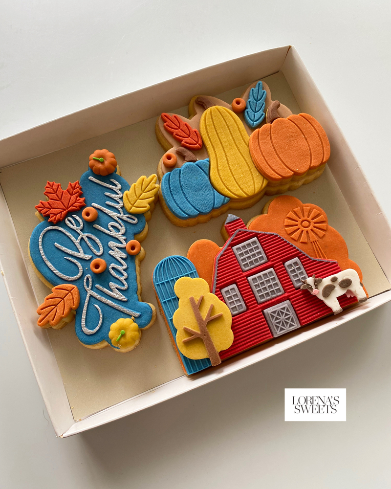 Autumn Memories - Thanksgiving Cookies by Lorena’s Sweets