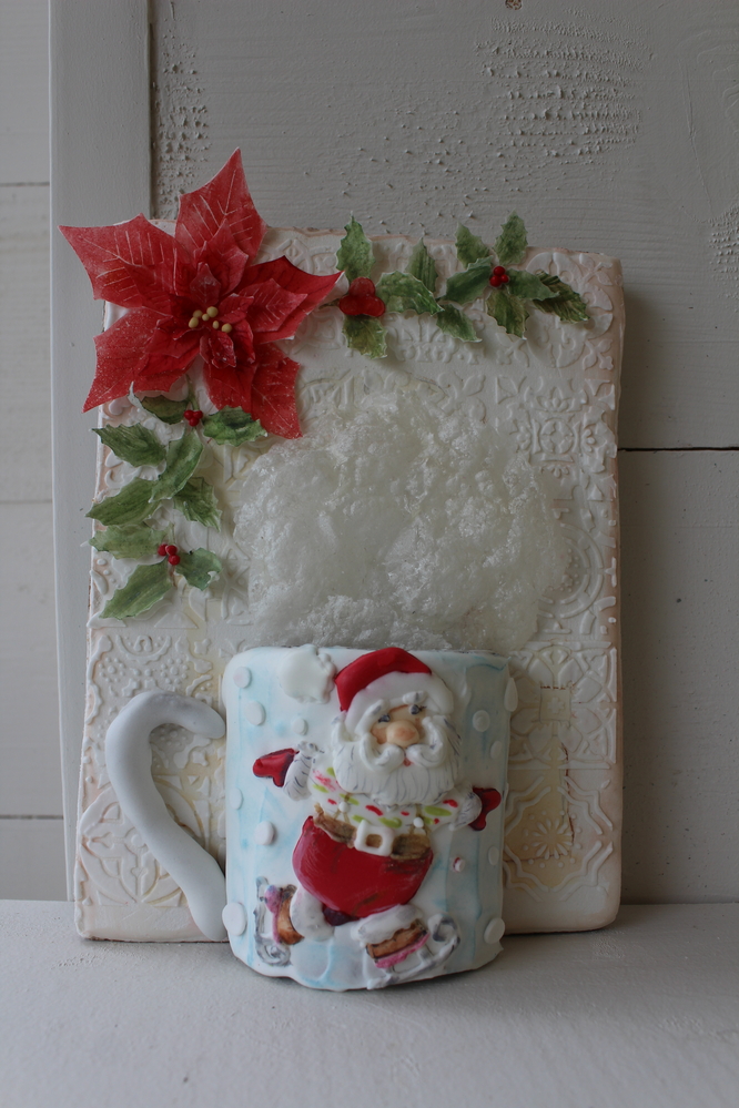 Hot Tea In Santa's Mug