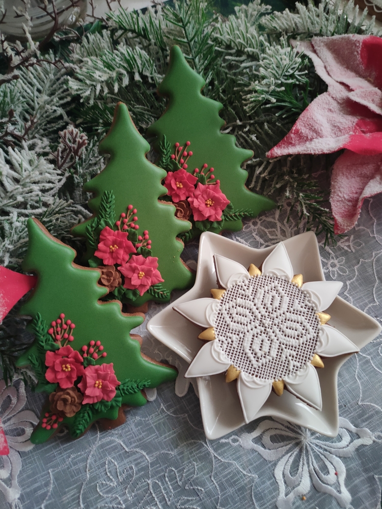 Christmas Trees and Star